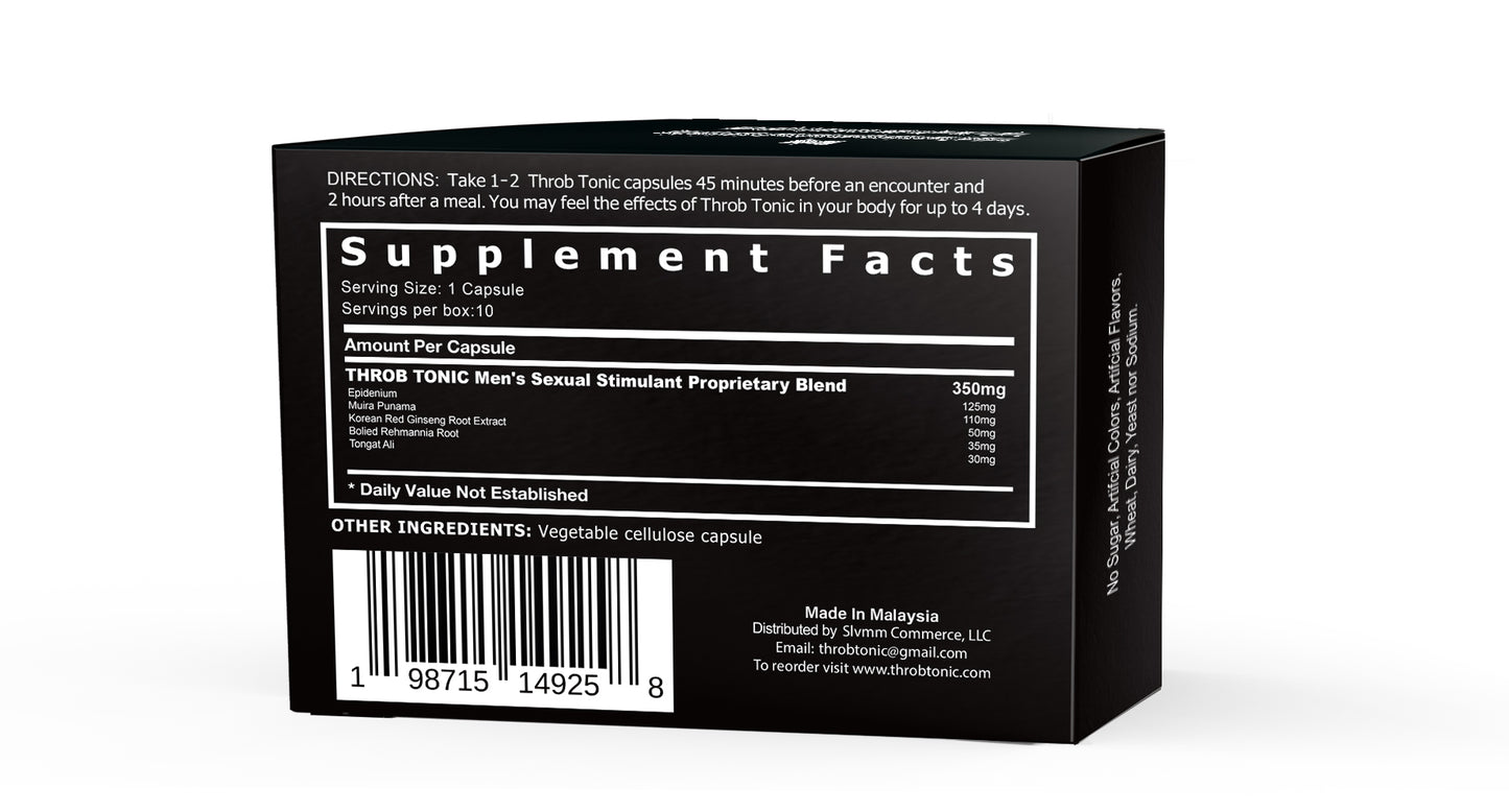 Male Sexual Enhancement Pills (10 Capsules) | Fast Natural Epimedium